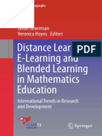 Distance Learning Elearning and Blended Learning in Mathematics 2018 PDF