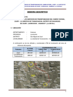 1.0 MEMORIA DESCRIPTIVA Cauri