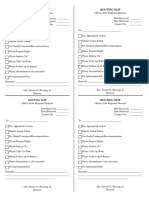 Routing Slip A4