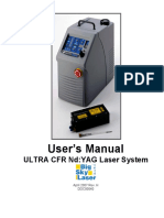 User's Manual: ULTRA CFR Nd:YAG Laser System