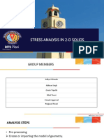 Stress Analysis in 2-d Solids