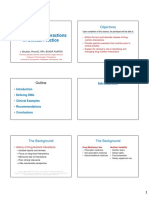 Drug Interaction in Clinical Practice