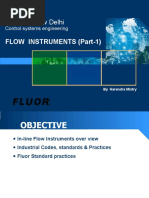 FLUOR - New Delhi: Flow Instruments (Part-1)