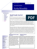 Sythemonthly: Small Thought, Big Idea!