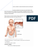 Pyloric Stenosis