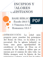 Leccion 10. Principios y Valores Cristianos