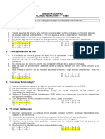 Guía #1 Ejercicios Plan de Redacción