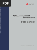 ALPHA6000E 6000M Inverter User Manual V2.00 PDF