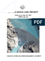 Diamer Basha Dam Project: Status As On June-20, 2011 WAPDA Web Site