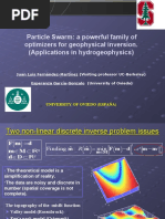 Particle Swarm: A Powerful Family of Optimizers For Geophysical Inversion. (Applications in Hydrogeophysics)