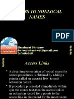 Access To Non Local Names
