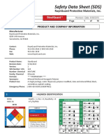 Safety Data Sheet (SDS) : Raynguard Protective Materials, Inc