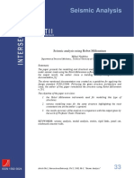 Seismic Analysis Using Robot Millennium PDF