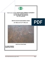 Report On South Sudan Market Survey PDF