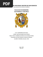 Tipos y Nomenclatura de Los Conductores Electricos