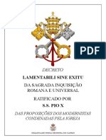 Decreto Lamentabili PDF