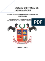 Diagnostico de Brecha de Pachamarca