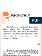 2 - History of Probation