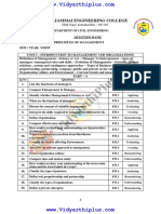 MG6851-Principles of Management QUESTION BANK