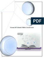 Normas Del Contador Público en La Docencia