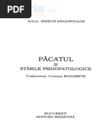 Pacatul Si Starile Psihopatologice - Simeon Kraiopoulos PDF