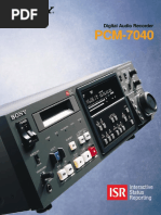 Sony PCM 7040