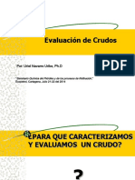 Evaluación de Crudos PDF