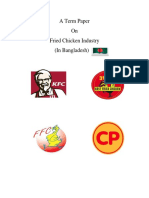 A Term Paper On Fried Chicken Industry (In Bangladesh)