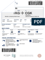 Boardingpass Garuda