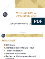 Indicateurs de Performance