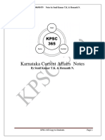 Kpsc-365-Current-Affairs Notes-Student PDF