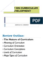 Nature of Curriculum