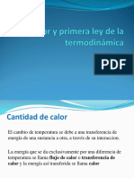 Calor y Primera Ley de La Termodinamica 2016 PDF