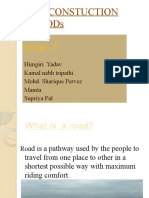 Road Constuction Methods: Group - 5