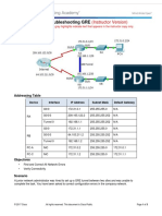 3.4.2.5 Packet Tracer - Troubleshooting GRE - ILM