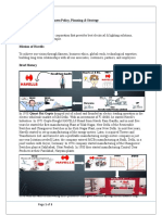 Business Policy, Planning & Strategy Vision of Havells