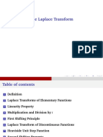 11.laplace Transform of Unit Step Function, Impulse Function PDF