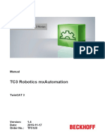 Tc3 Robotics Mxautomation: Manual