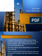 Desalting of Crude Oil