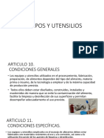 EQUIPOS Y UTENSILIOS Powerpoint