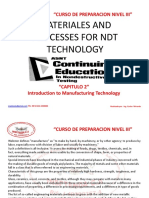 Curso Preparacion Materiales and Processes For NDT