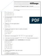 Lista de Exercicios 8 Serie Setembro