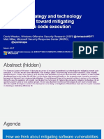CSW2017 Weston-Miller Mitigating Native Remote Code Execution