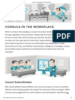 Consuls in The Workplace - 16personalities