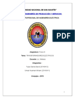 Transformadores (Proyecto de Fisica III)