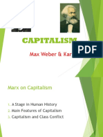 Capitalism: Max Weber & Karl Marx