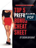 02 Sasha Daygame Preframes Bonus Cheat Sheet PDF