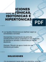 Diapositivas Angie SOLUCIONES HIPOTÓNICAS, ISOTÓNICAS E HIPERTÓNICAS