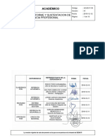 Acad-P-35 Titulación Por Informe y Sustentación de Experiencia Profesional