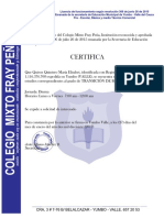 Certificado Ces PDF